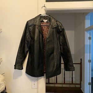 Vintage leather jacket